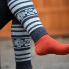 legwarmers3 Charcoal leggings