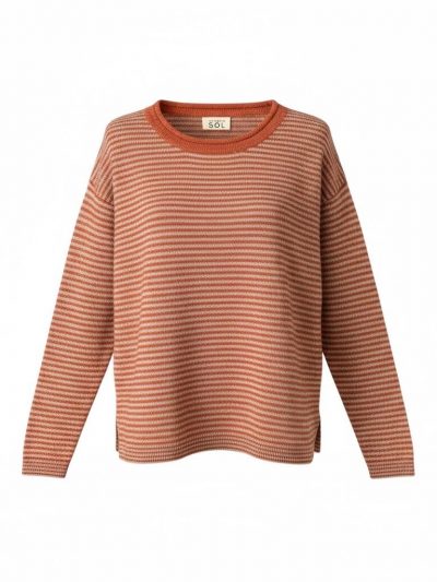 Stripe Alpaca Jumper